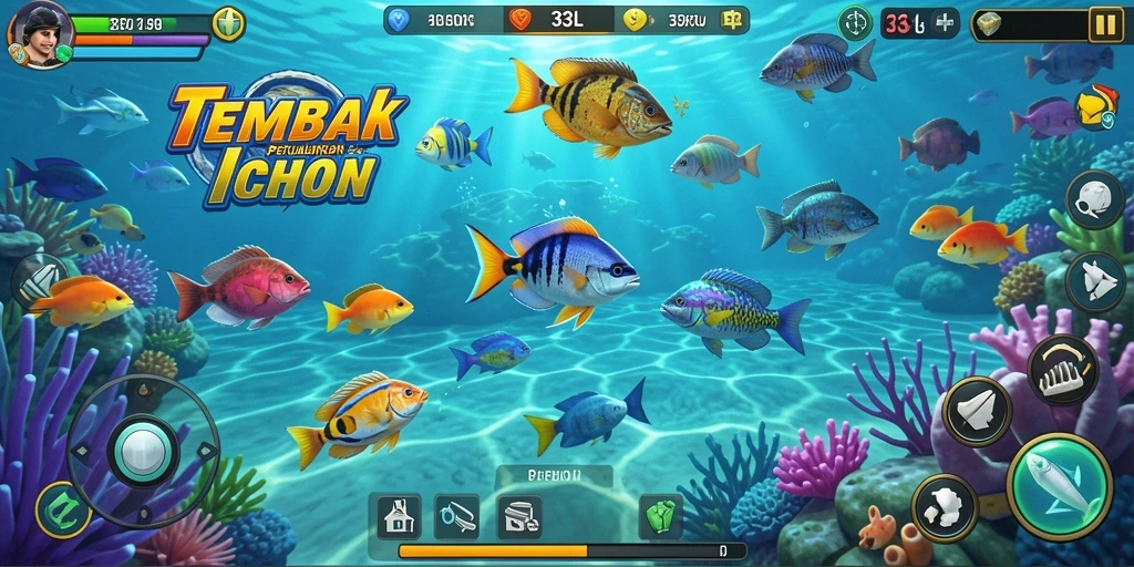 Gameplay seru menembak ikan di 33L.