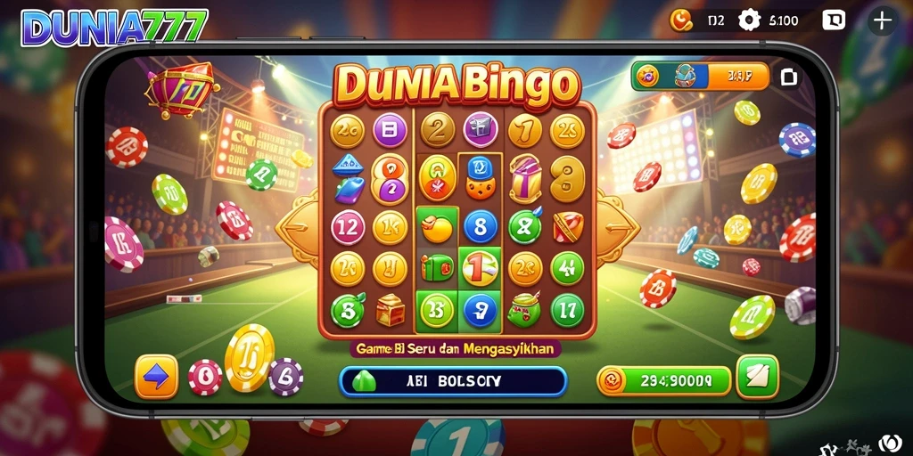 Tampilan gameplay DUNIA777 yang seru dan interaktif.