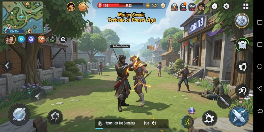 Tampilan gameplay HOKI123 yang menarik dan interaktif.