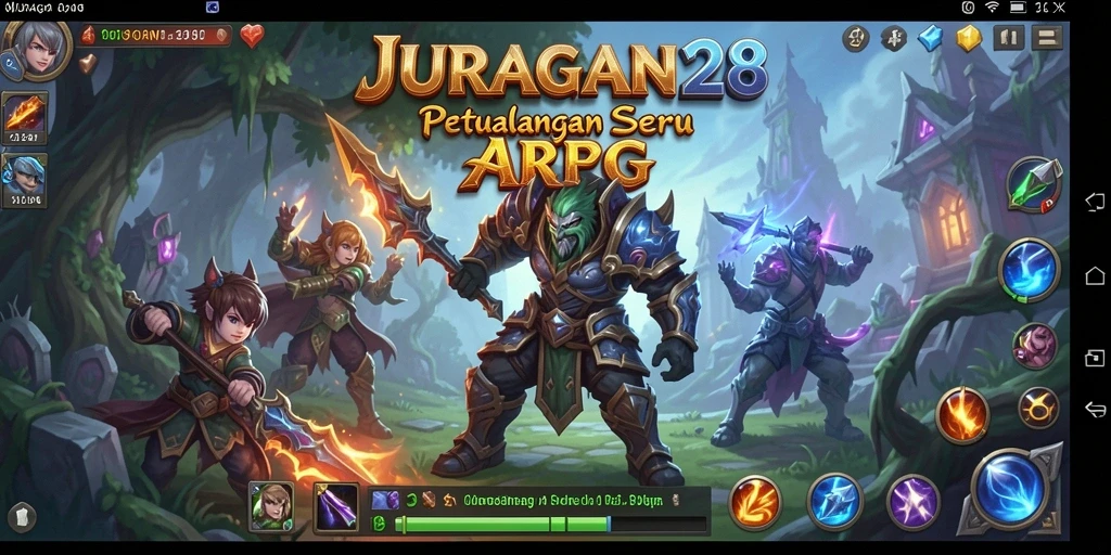Gameplay seru dengan aksi pertempuran di dunia ARPG yang luas.