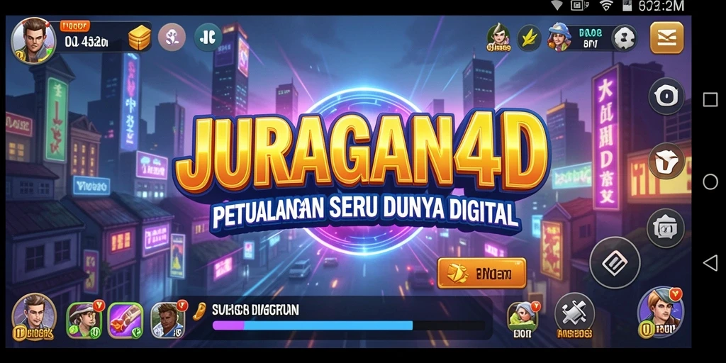 Gameplay JURAGAN4D menampilkan petualangan seru dan tantangan menarik.