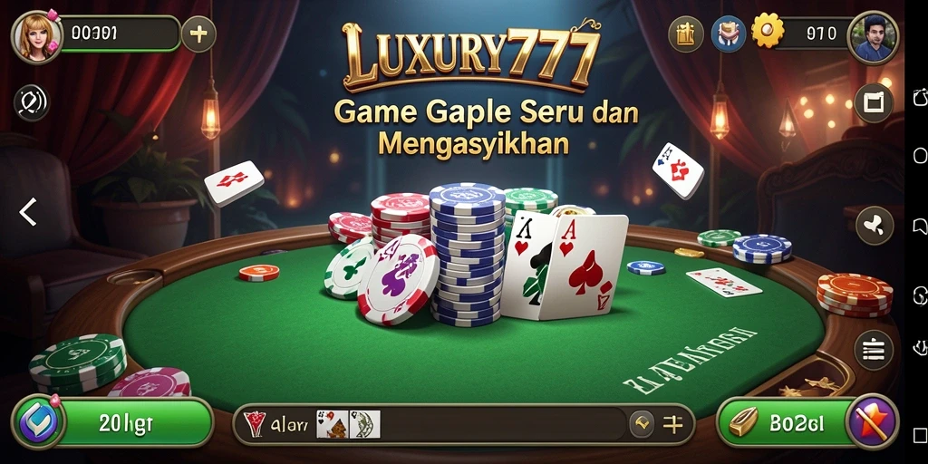 Tampilan gameplay LUXURY777 yang menarik dan penuh aksi.