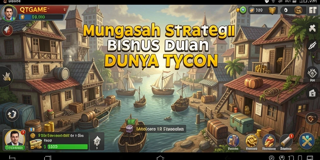 Screenshot gameplay Tycoon yang menampilkan strategi bisnis yang menarik.