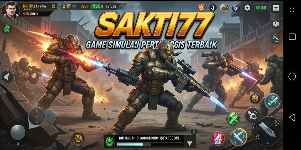 Tampilan gameplay SAKTI77 yang memukau dengan strategi pertempuran.
