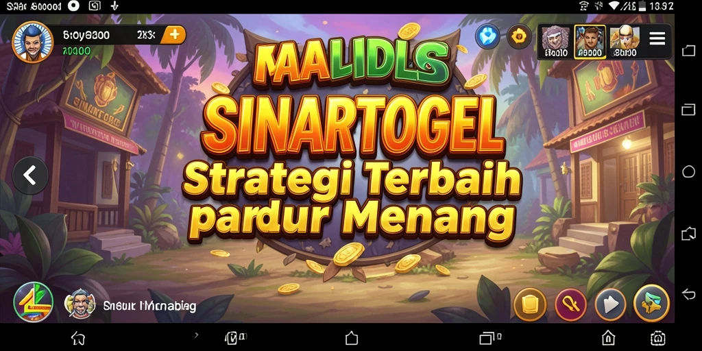 Screenshot gameplay SINARTOGEL menampilkan strategi yang mendebarkan dan taktik pemain.
