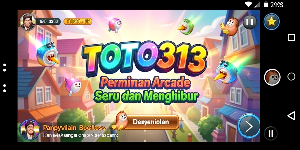 Tampilan gameplay menakjubkan dari TOTO313 yang penuh aksi.