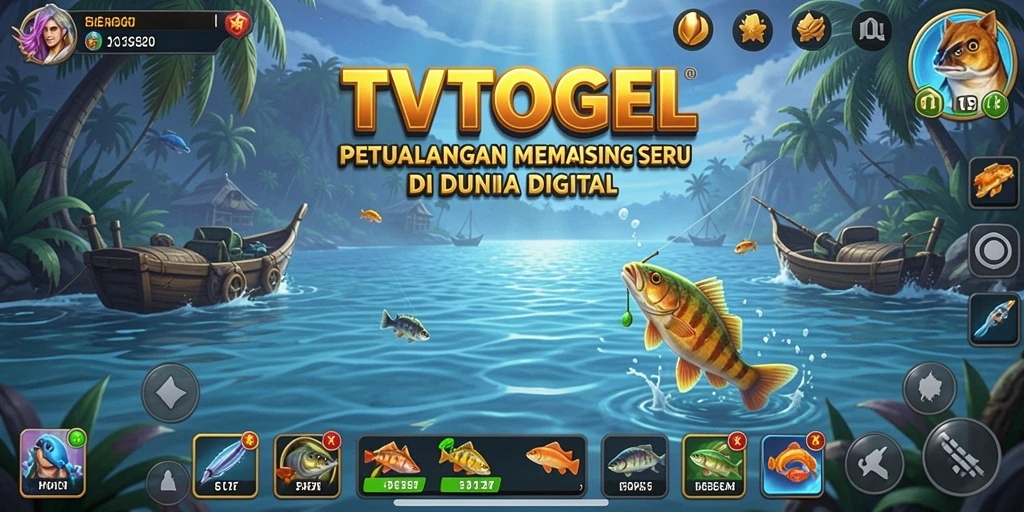 Gameplay Fishing yang seru dan menantang di TVTOGEL.